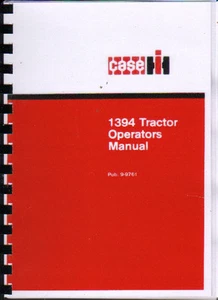 Case IH "1394" Traktor Bediener Bedienungsanleitung - Bild 1 von 1