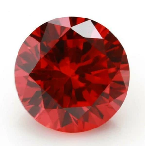 RED CUBIC ZIRCONIA LOOSE STONES 1-12mm AAAAA BEST QUALITY - Picture 1 of 9