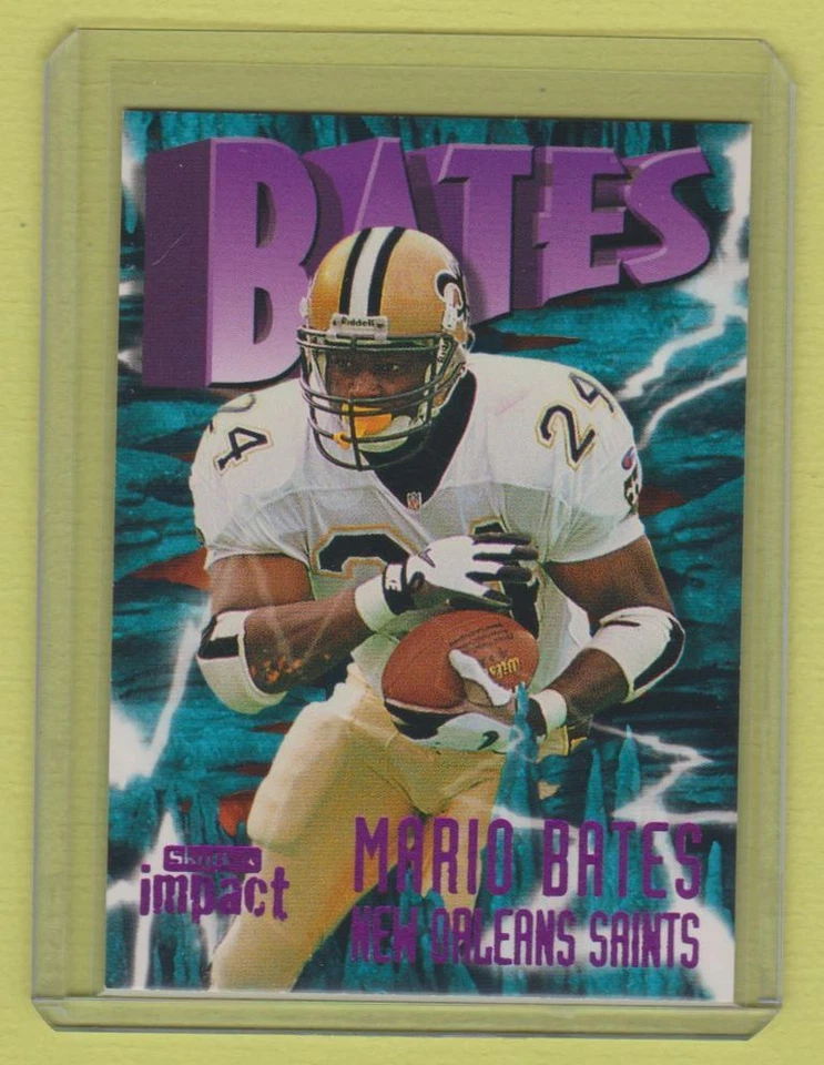 1997 Skybox Impact Rave Mario Bates Saints #20/150 - Image 1 of 1