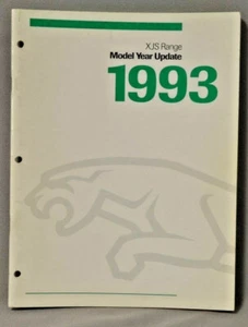 Jaguar 1993 XJS Modelljahr Update 40 Seiten - Bild 1 von 4