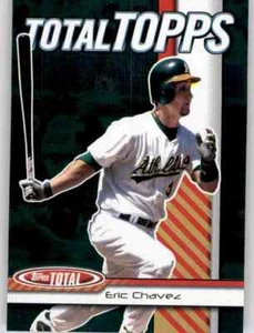 2004 Topps Total Total Topps Eric Chavez Foil Insert MLB PWE A's Athletics #19 - Picture 1 of 2