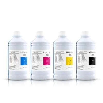 4color*1000ML Sublimation Dye Ink For Epson Et15000 L1210 2850 KCMY - Image 1 of 4