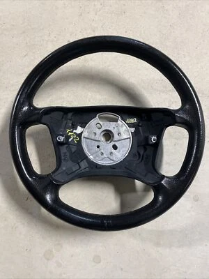 ‘01 - ‘03 E39 BMW 525i 530i Black Leather Wrap 4 Spoke Steering Wheel OEM - Image 1 of 4
