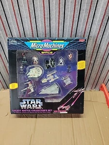 1994 Star Wars Micro Machines SPACE Galaxy Battle Collector's Set NUEVO SELLADO/423 - Imagen 1 de 11
