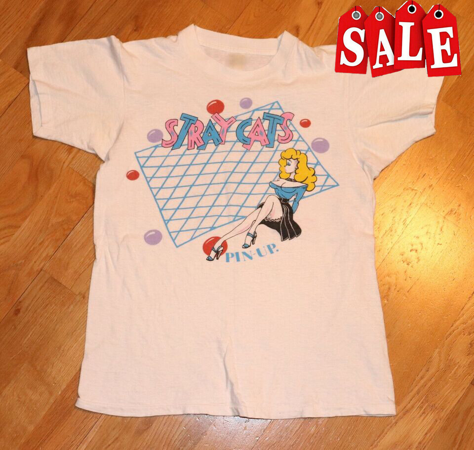 Stray Cats Shirt In Men's Vintage T-Shirts for sale | eBay Stray Cats Shirt In Men's Vintage T-Shirts for sale | eBay