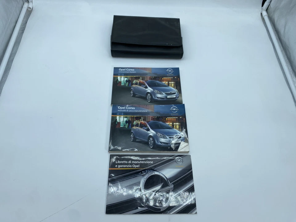 LIBRETTO USO E MANUTENZIONE OPEL CORSA 2010 ITALIANO ORIGINALE - Immagine 1 di 4