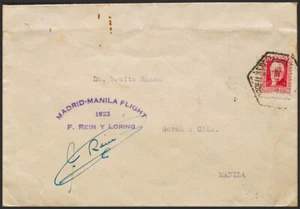Spain. Spanish Republic Airmail. Cover 669. 1933. 30 Cts Carmine. Corre - Picture 1 of 1