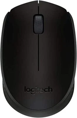 Logitech M170 Kabellose Maus, 2.4 GHz Verbindung via Nano-USB-Empfänger - Bild 1 von 4