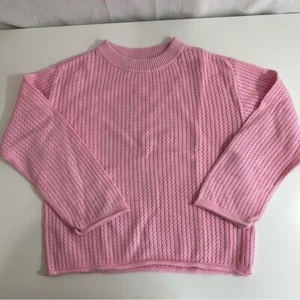 Grayson Mini Girls Pink Open Knit Sweater Size 5T - Picture 1 of 6