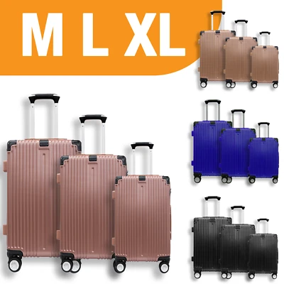 Reisekoffer Trolley Hartschale Hartschalenkoffer Koffer M-L-XL mit Kofferwaage - Bild 1 von 4