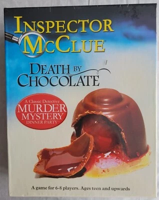 Inspector McClue - Death by Chocolate Murder Mystery Dinner Party Game - Image 1 of 2