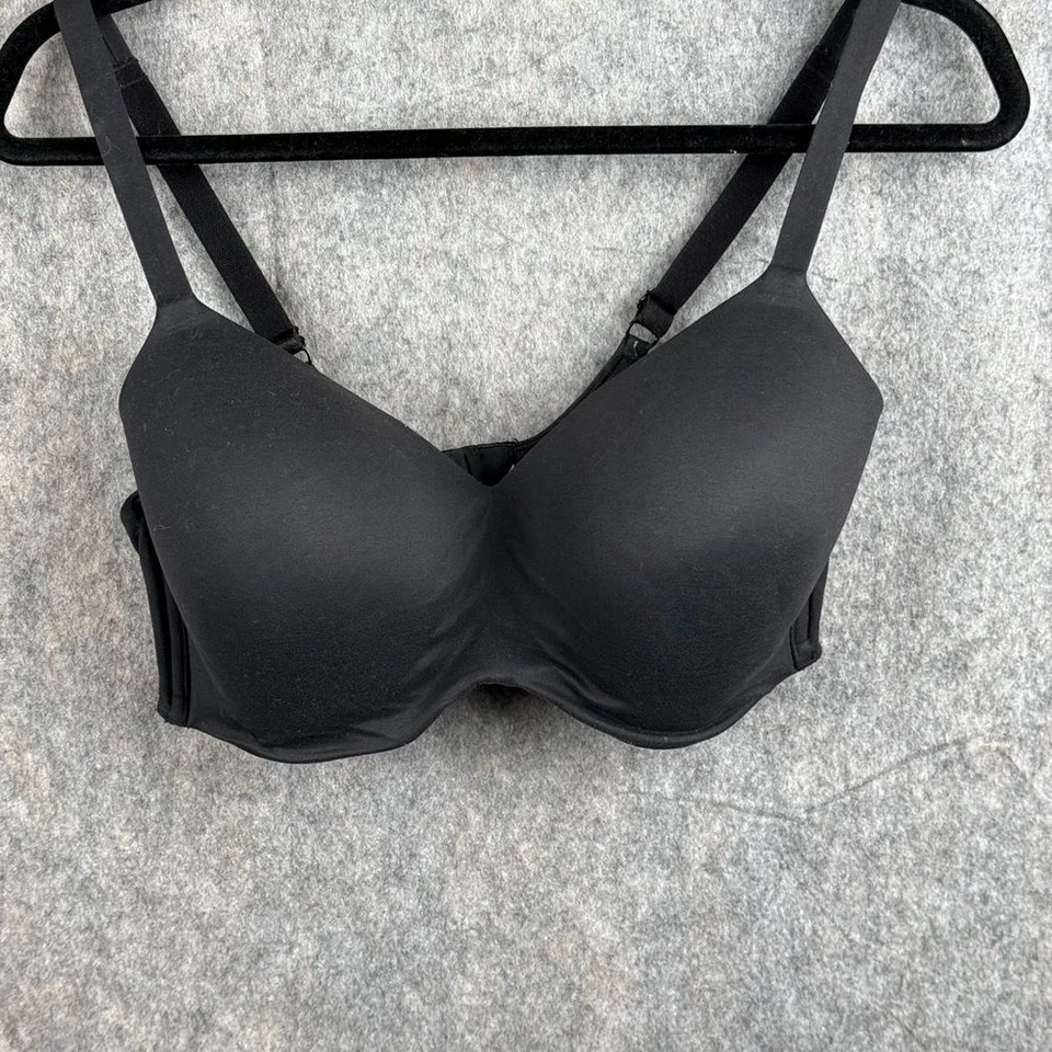 Wacoal Mujer Talla 38DD Negro Confort Camiseta Sujetador Acolchado Foto 1 de 4