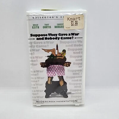 VHS Sealed Suppose They Gave A War And Nobody Came? 1970, 2000 Movie - Image 1 of 4