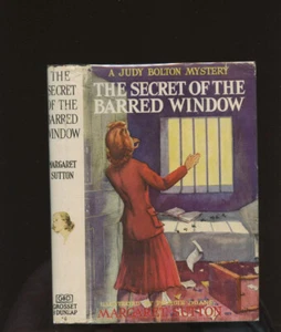 Judy Bolton: #16: The Secret of the Barred Window HB/DJ 1st/1st - Picture 1 of 5