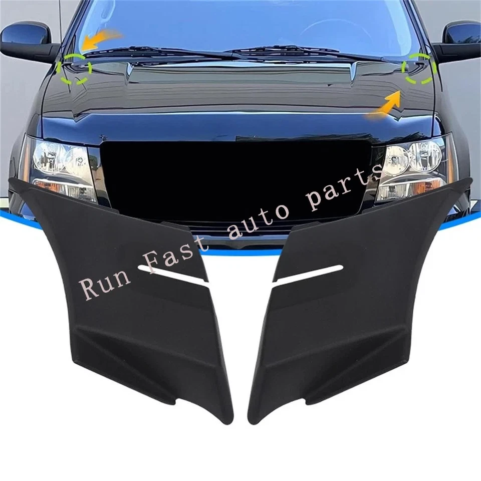 Left & Right Windshield Wiper Cowl End 25820729/0730 Fits Chevrolet GMC Cadillac Foto 1 de 4