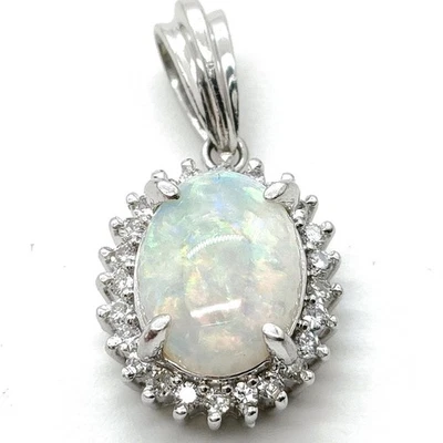 SIN TARIFA Joyería Colgante Cabeza Ópalo 1.12ct Platino 4111055 Foto 1 de 4