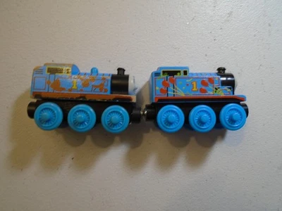 THOMAS & FRIENDS FERROCARRIL DE MADERA, PRECIO DE PESCA, MADERA (BARRO Y CUMPLEAÑOS TH) Foto 1 de 4