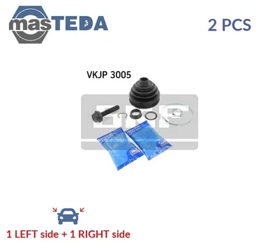 VKJP 3005 CV JOINT BOOT KIT PAIR SKF 2PCS FOR VW PASSAT,TRANSPORTER IV - Image 1 of 4