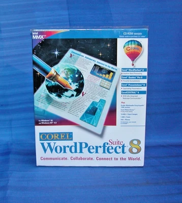 Corel WordPerfect Suite 8 Edición Profesional Nuevo En Caja Foto 1 de 4