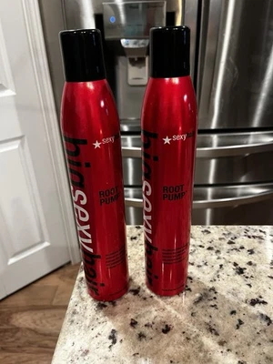 2 PACK Sexy Big Sexy Hair Root Pump Volumizing Spray Mousse 10.6 Oz NEW- Read - Image 1 of 4