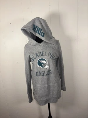 Victoria's Secret PINK NFL PHILADELPHIA EAGLES Sweatshirt Hoodie Y2K L Sides Cut - Image 1 of 4