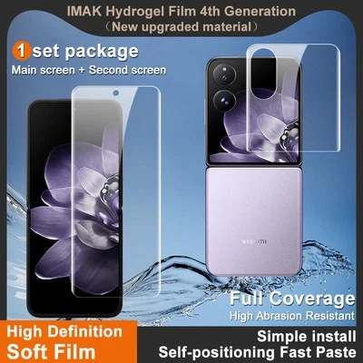 imak For Xiaomi Mix Flip 2, Soft Hydrogel Film (Main+ Second) Screen Protector - Image 1 of 4