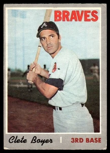 1970 O-Pee-Chee Clete Boyer Atlanta Braves #206 - Picture 1 of 2