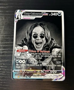 Ozzy Tribute Custom Art Pokemon Card - Picture 1 of 5