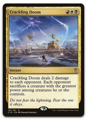 Crackling Doom #191 (NM) Commander 2016 C16 Magic MTG - Image 1 of 2