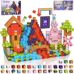 Costruzioni Magnetiche per Bambini 150 PCS 2CM 3+ Giochi Cubi Magnetici Blocchi  - Foto 1 di 12