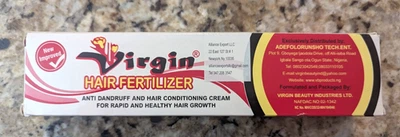 Virgin Hair Fertilizer Anti Dandruff Conditioning Cream Growth 4.4oz exp: 2/29 - Image 1 of 4