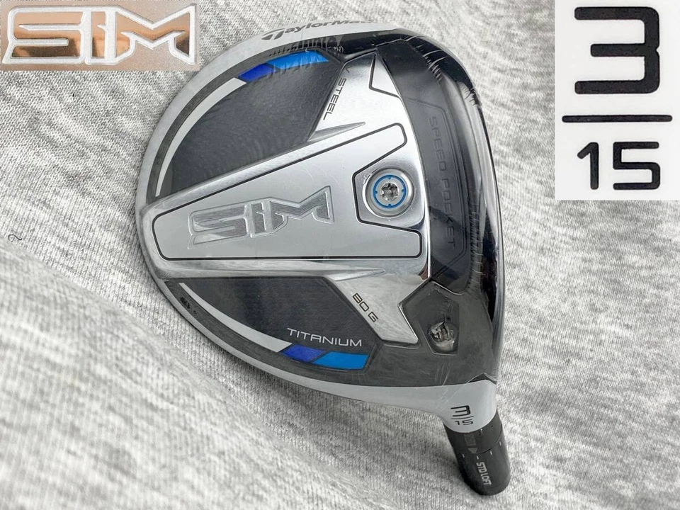 TaylorMade PROTO SIM VERSION 2 3W 15 Real 15.1 Small Head TOUR ISSUE - Image 1 of 4