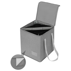 Clothes Hanger Organizer Bag-Hanger Storage Containers with Lid for9324 - Imagen 1 de 7