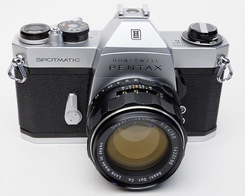 ASAHI PENTAX SPOTMATIC スーパータクマー付 Video*[For Parts*] Pentax Spotmatic F SPF SLR Film Camera