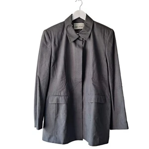 Lord & Taylor Excluzively for You Olive Green Jacket w Shoulder Pads -Size 14 - Bild 1 von 11