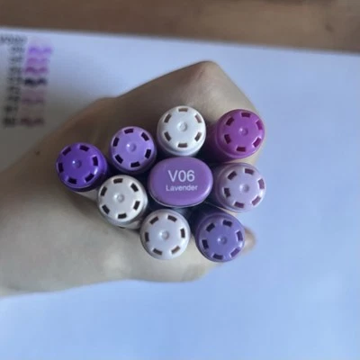 Copic Sketch und Ciao Marker Set 💜 Violett - Bild 1 von 3