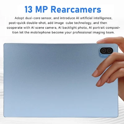 Tablet 5G 10,1 polegadas 12GB RAM 512GB ROM 8MP 13MP câmeras com caneta sensível ao toque d4r3 - Imagem 1 de 4