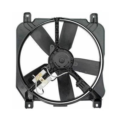 For Pontiac Bonneville 1991-1999 Radiator Fan | Plastic | Brushed Motor | Black - Image 1 of 4