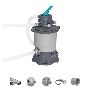 Bestway 950Gal Sand Filter Pump for Above Ground Swimming Pools (Open Box) - Picture 1 of 8