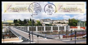 FRANKREICH 2014 Carte Maximum Card ATM LISA - Passion Poitiers Maxifrance Ferphilex - Bild 1 von 1