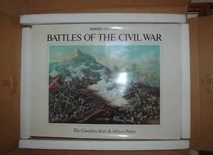 BATTLES of the CIVIL WAR Kurz & Allison Prints LTD Edition Numbered NIB NEW - Picture 1 of 2