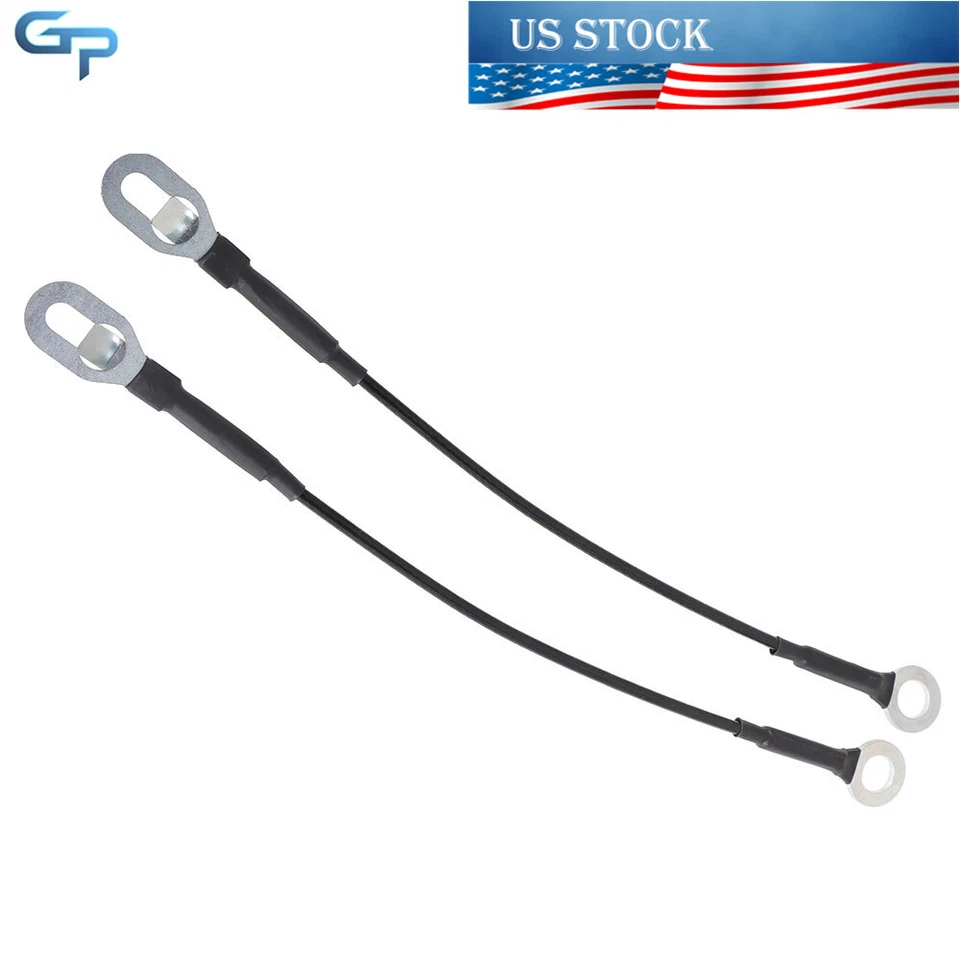 Par (2) cables de puerta trasera para camioneta Chevy GMC K1500 K2500 K3500 19244993 Foto 1 de 4