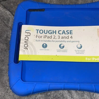 Iflavor tough case for iPad 2, 3 and 4 with built in handles  - Image 1 of 4