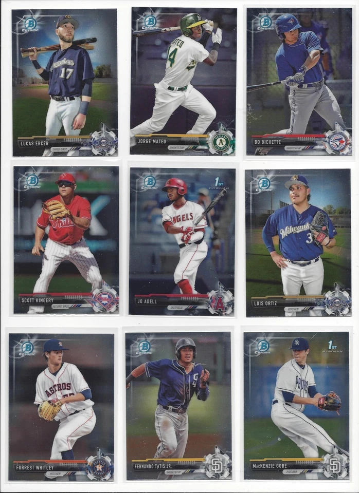 2017 BOWMAN DRAFT CHROME #BDC1-200 (PROSPECTS, RC, 1st card) - WHO DO YOU NEED! - Image 1 of 1