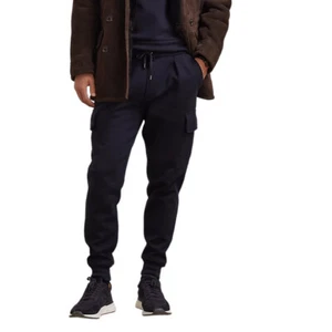 Ralph Lauren Purple Label Navy Double Knit Cargo Jogger Pants New $895 - Picture 1 of 4