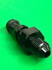 Fit 2004-2006 GTO T56 Clutch Line Slave Cylinder Adapter Fitting to -4 AN BLACK - Picture 1 of 2
