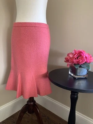 Falda INC International Concepts Coral Plisada Completamente Forrada, Talla 2 Foto 1 de 4