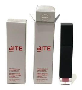 BITE BEAUTY Amuse Bouche Liquified Lip ECLAIR Lot 2 x .25 Oz Full Sz NEW IN BOX - Picture 1 of 2