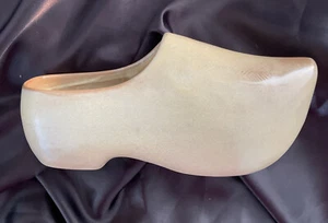 Vintage Frankoma Keramik Übertopf Dutch Wooden Shoe # 913 Desert Gold - Bild 1 von 11