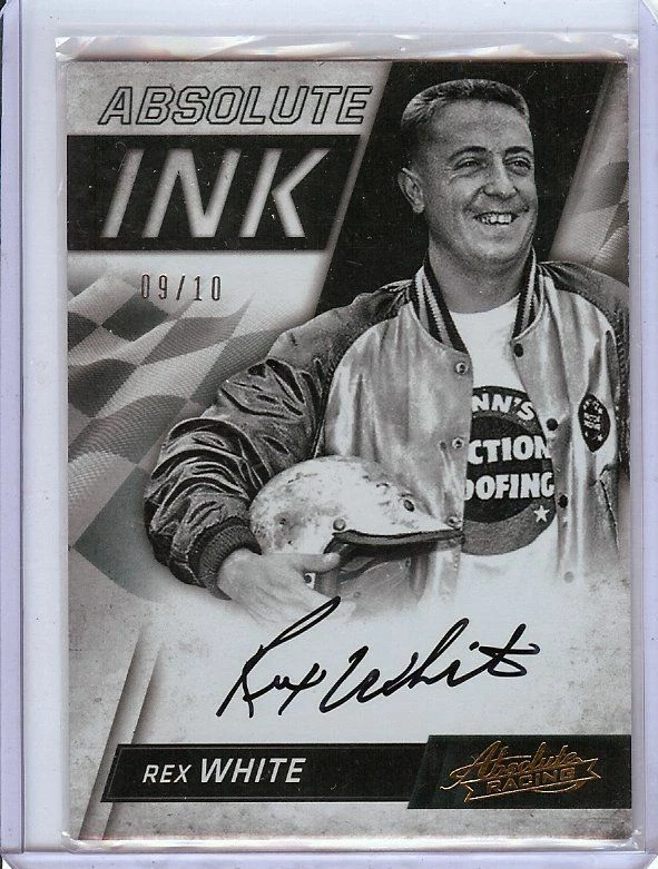 Rex White 2017 Panini Absolute Ink Auto Autograph GX31495 #AI-RW 09/10 - Image 1 of 2
